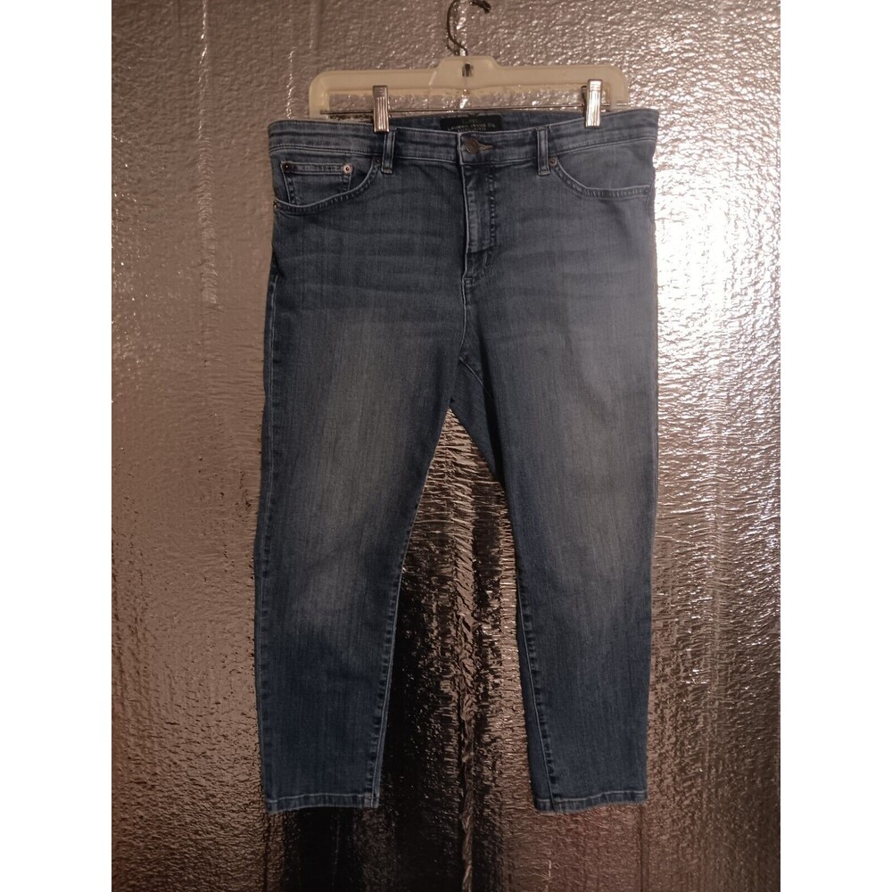 Womens LRL Ralph Lauren Jeans Co Embroidered Pocket Jeans Size 12
